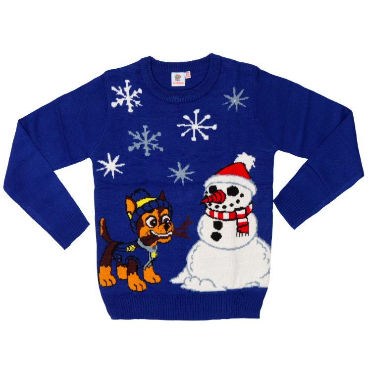 PawPatrol Snowman Christmas Sweater 